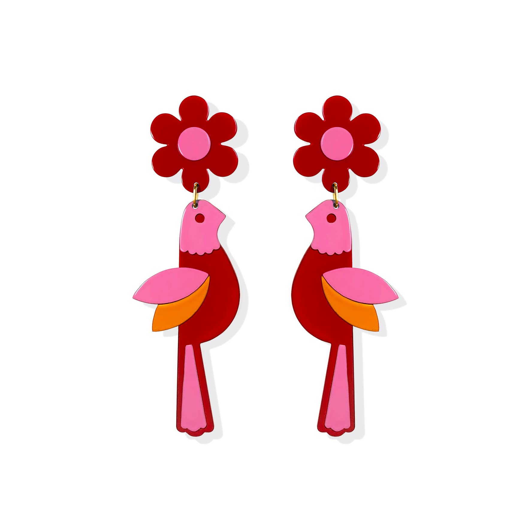 ISUWA Jewelry - Wholesale Dangle Earrings - Bird Earrings – Whimsical Statement Jewelry