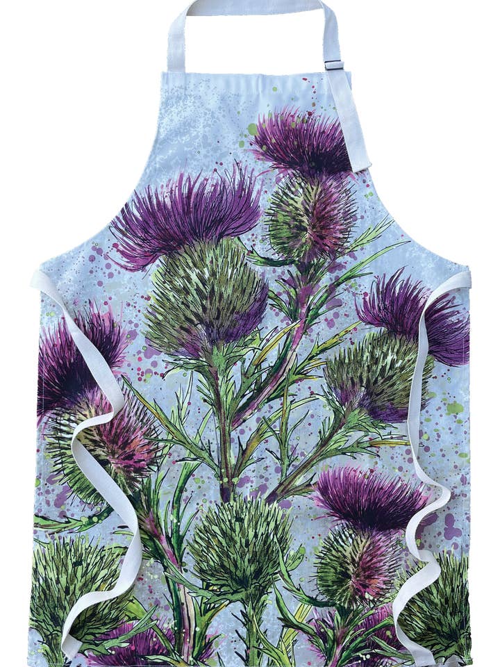 Thistle Apron for wholesale by Dollyhotdogs