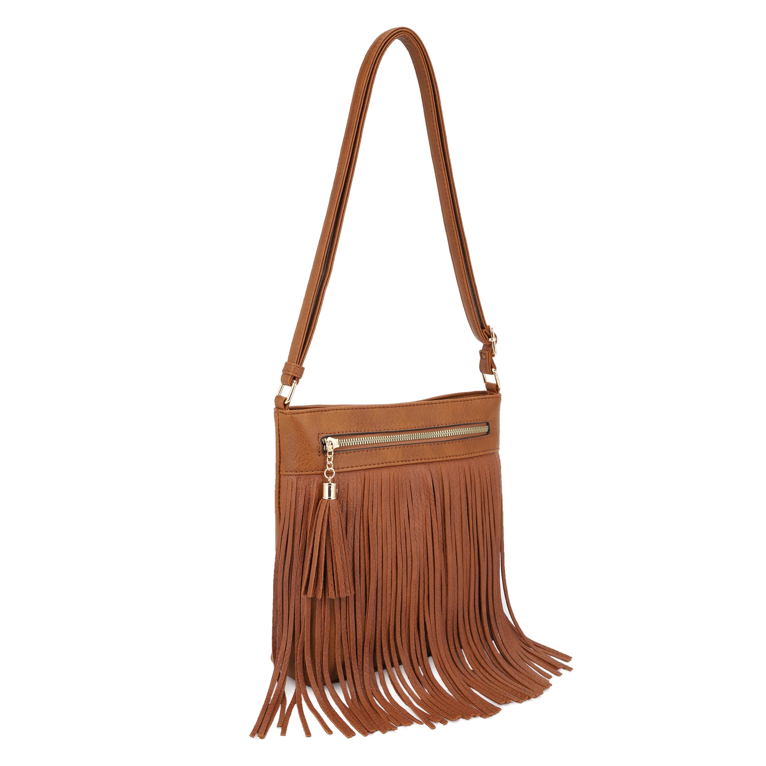 KAYLA+AVA - Wholesale Crossbodytas - Dames - Caroline Fringe Crossbody, schouder in West-Boheemse stijl10