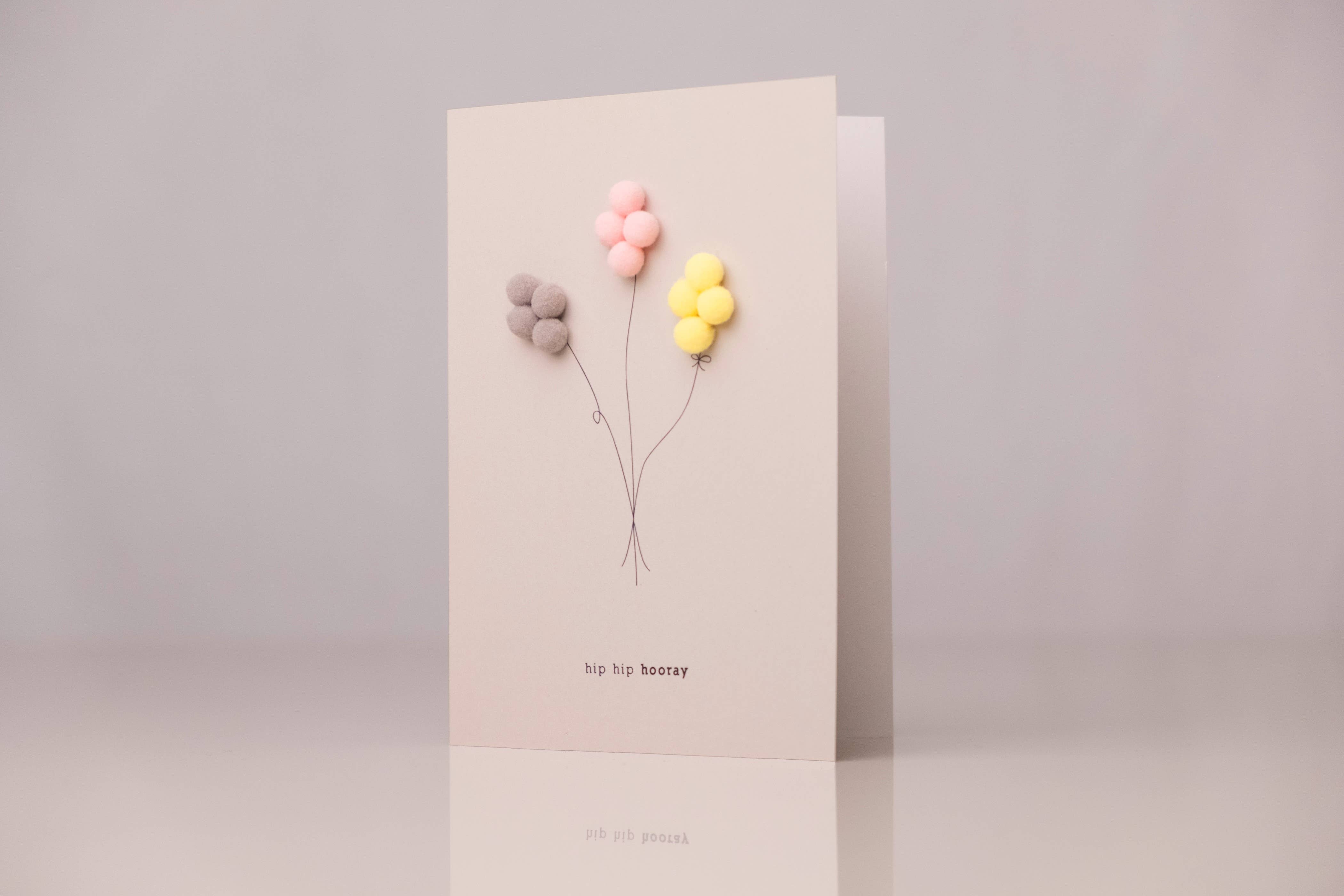 Karte Blanche - Wholesale Birthday Card - Hip Hip Hooray0