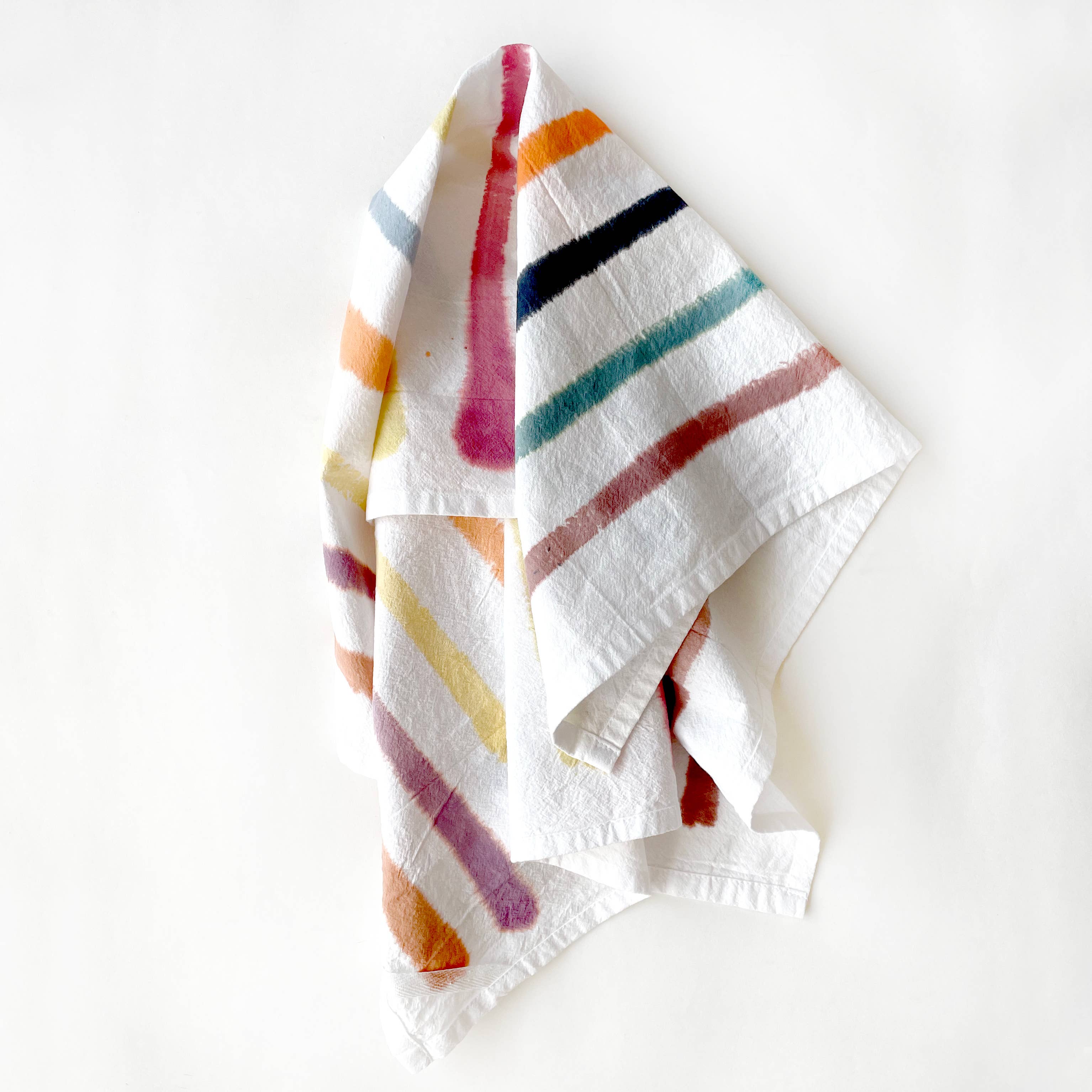 Merle Works - Wholesale Tea Towel - Autumn Hand-painted Tea Towel1