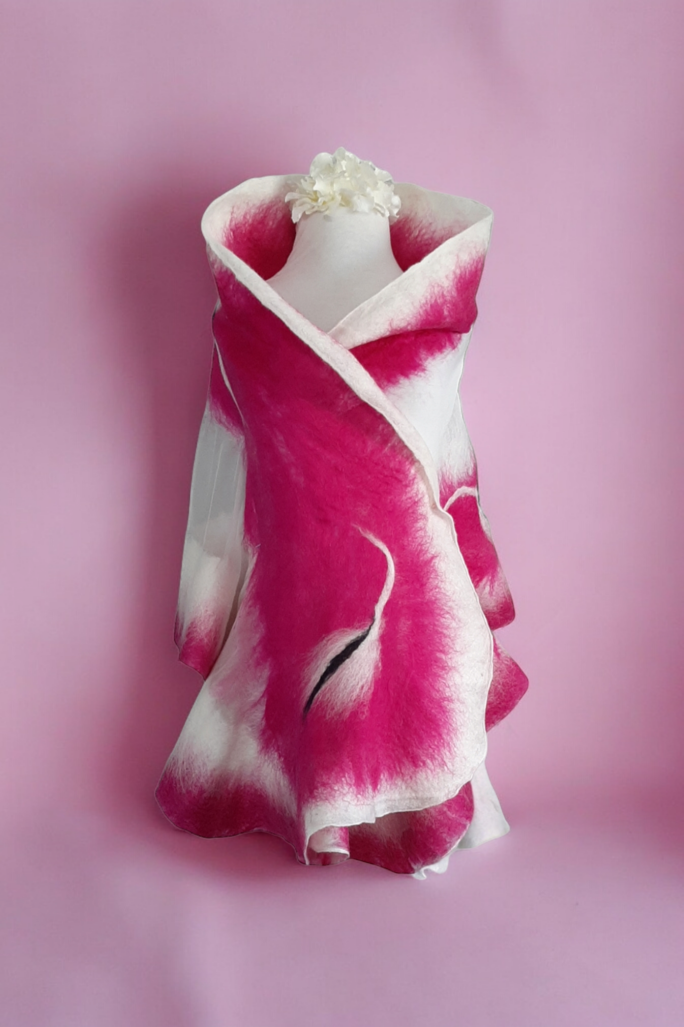 Makanuda - Wholesale Dress - Women's - Summer Pink Shawl1