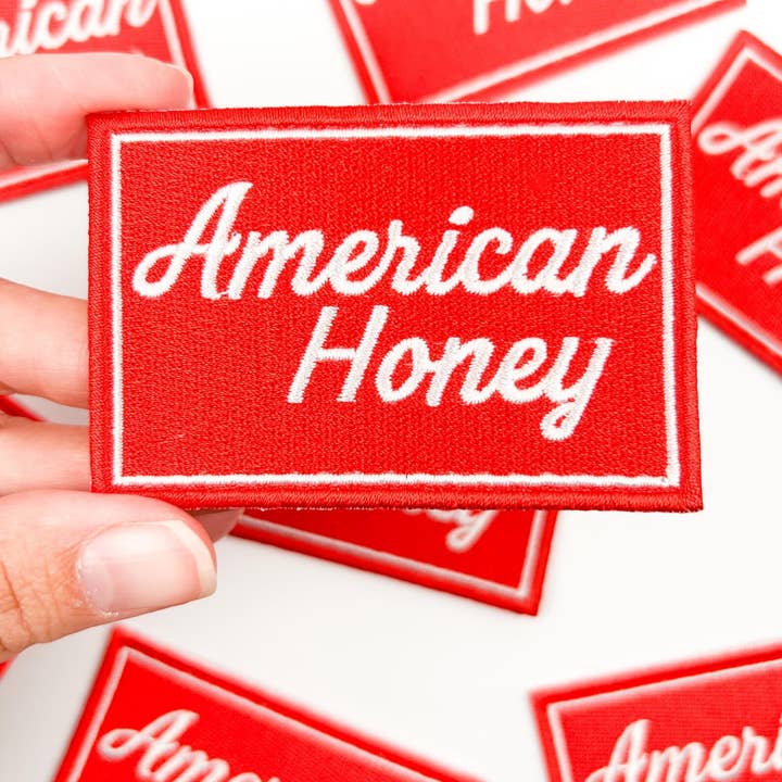 Field Trip Threads - Wholesale Patch - American Honey Patch – Embroidered Iron On Patch Country 4