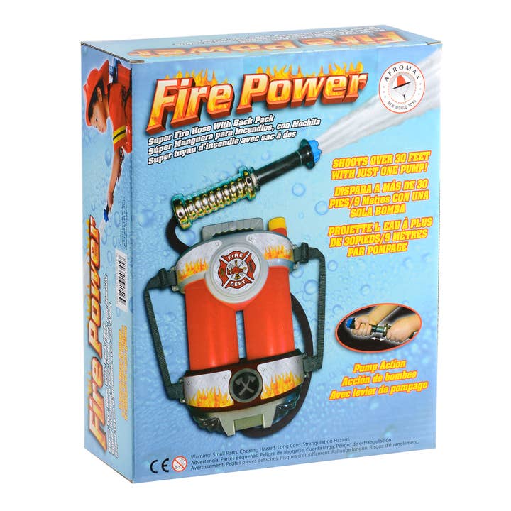 Aeromax Toys - Wholesale Beach/pool toy – Child & baby - Fire Power, Super Fire Hose With Backpack6