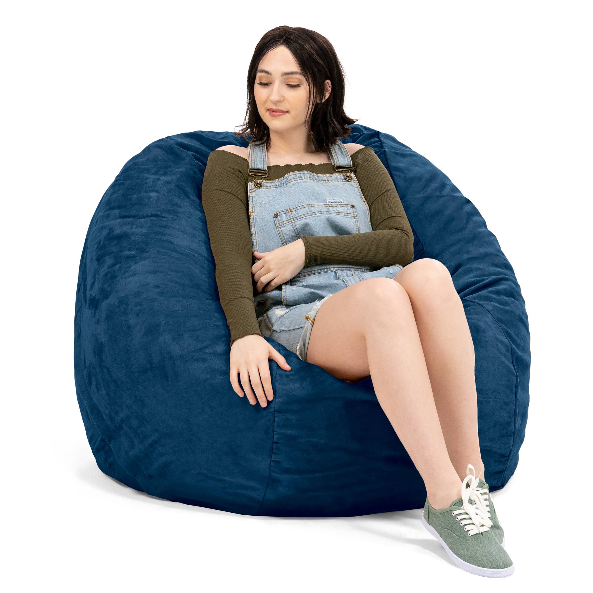 LuvU - Wholesale Chair - Jaxx Saxx 4 Foot Round Bean Bag w/ Removable Cover18