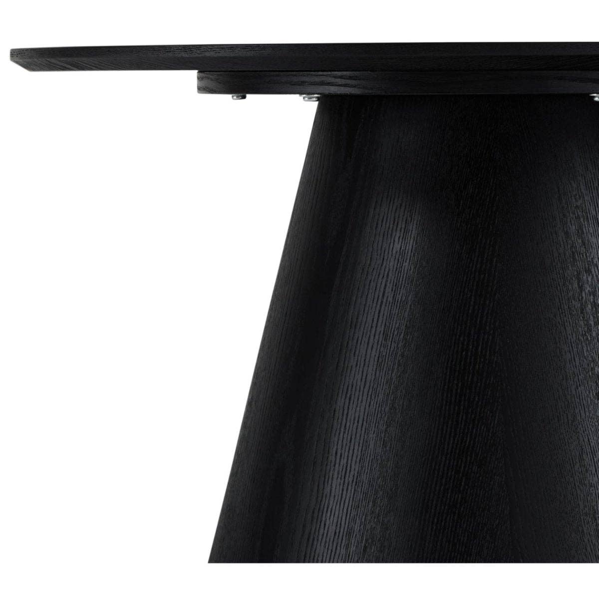 Furnhouse - Wholesale Coffee Table - Round Coffee Table Tango ø80x40 - Black Oak5