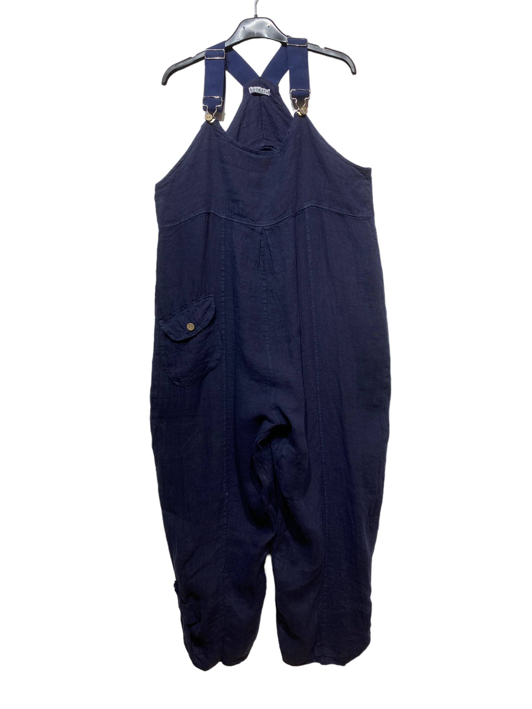 LINEN & COTTON HOUSE - Wholesale Overalls – Women's - 05400 OVERALLS IN LINEN23