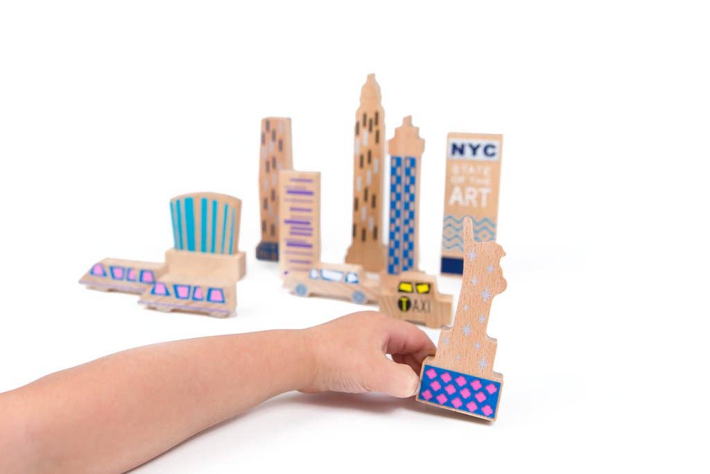 Once Kids - Wholesale Wood Toy - Kids - Wanderlust NEW YORK *Original packaging*5