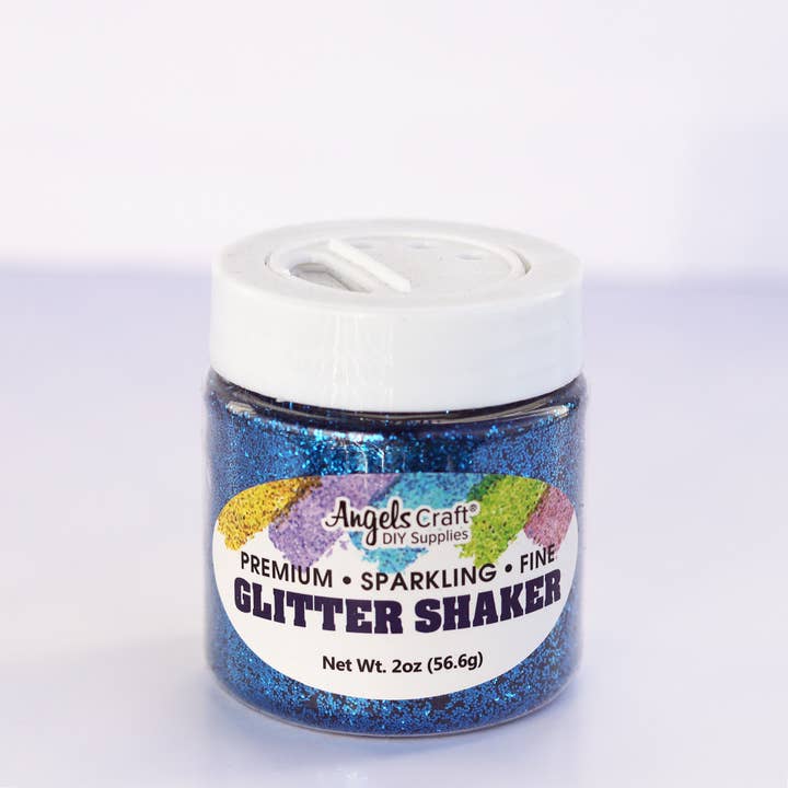 Angels Craft – wholesale Glitter – Glitter Shakers 12-ct in 5 Asstd. Metallic Colors