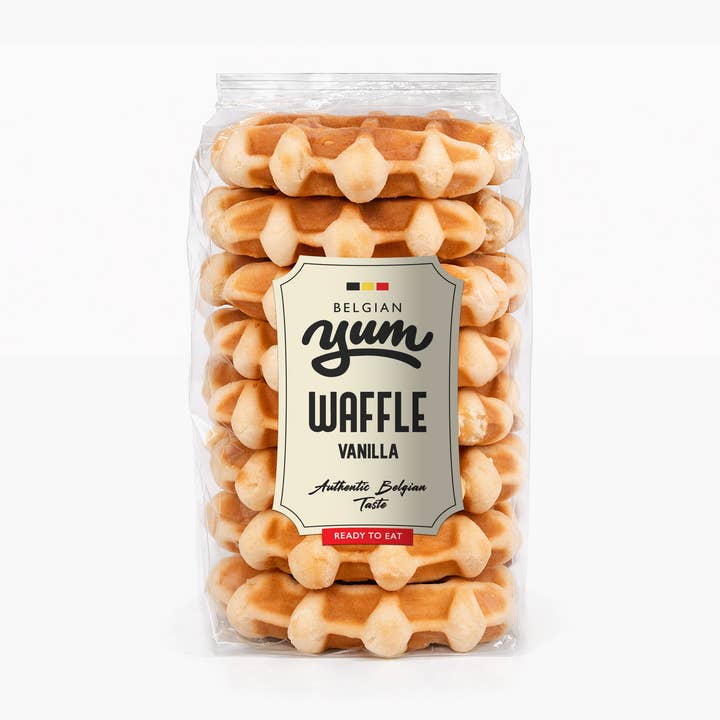 Pack de Gaufres Belges – Vanille pour la vente par BelgianYum