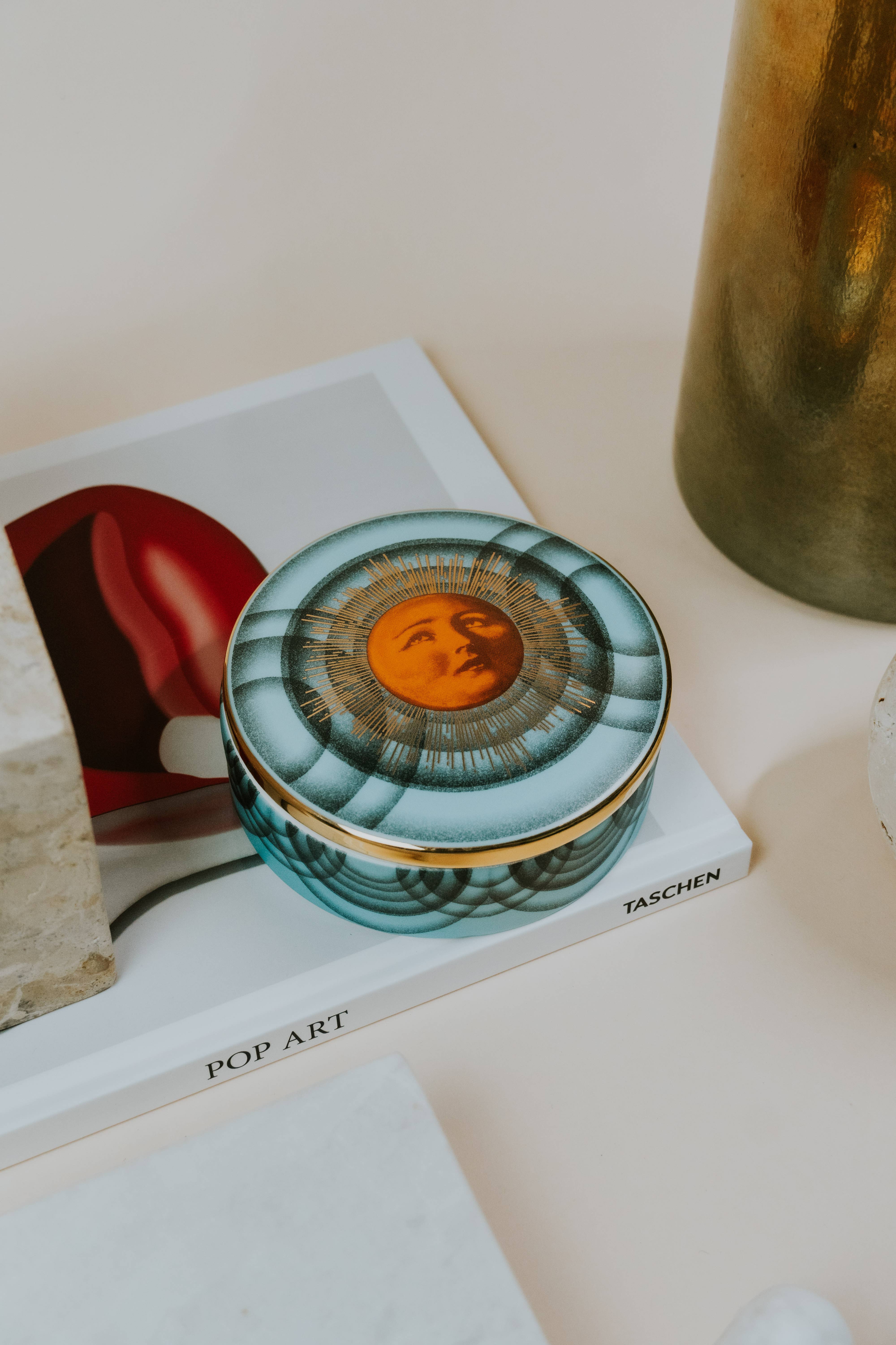 Spitfire Girl - Vente Boîte/rangement à bijoux - Boîte à bijoux en porcelaine fine Cosmic Rising avec or 22 kt4