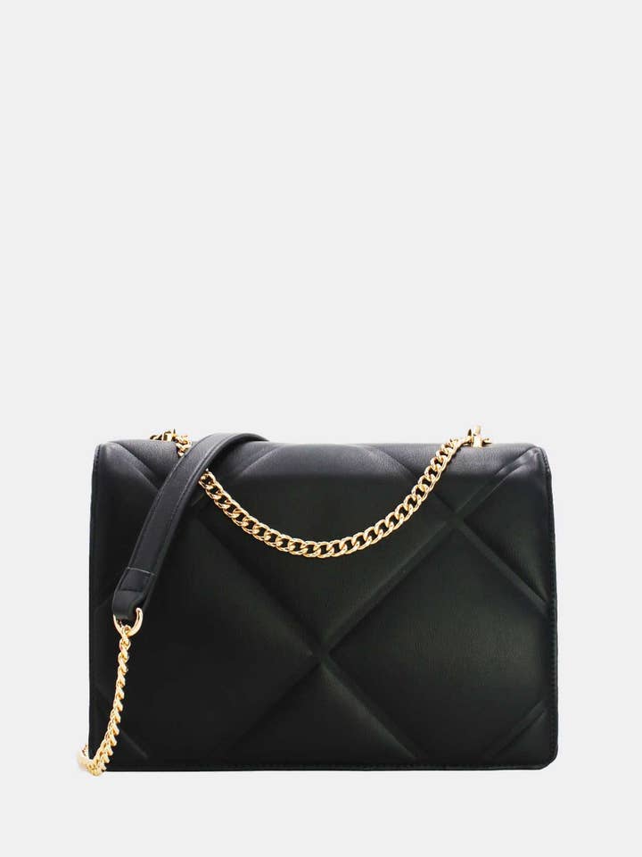 Quilted Shoulder Bag-22B-5507 for wholesale by Tom&Eva (F.D.M diffusion)