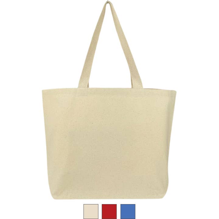 US Bags - Wholesale Tote Bag - Unisex - Branded Essential Canvas Tote Bag | Reusable Gusseted Market8