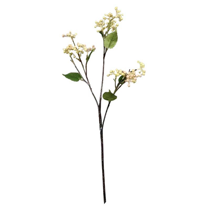 Heaven Sends – wholesale Artificial flowers – WHITE BERRY FLOWER SPRAY0