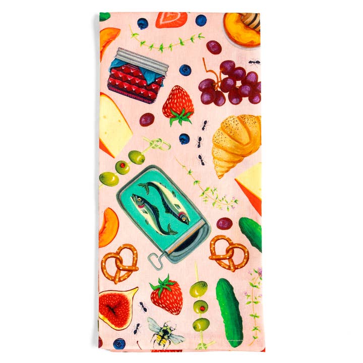 1canoe2 | One Canoe Two Paper Co. - Wholesale Tea towel - Charcuterie Food Kitchen Towel3