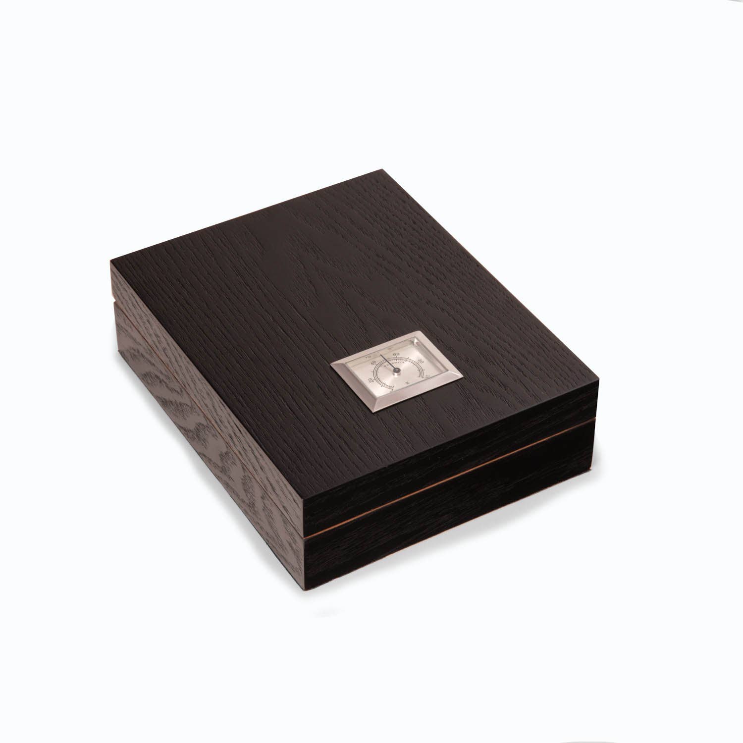 BeyBerk International - Wholesale Humidor/Cigar Accessory - Espresso Wood Cigar Humidor Box1