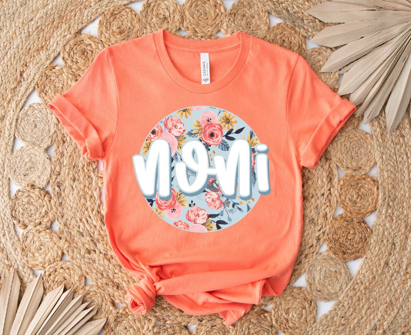 Southern Attitude Designs Inc - Wholesale T-shirt met print - Dames - Noni- Bloemencirkel0