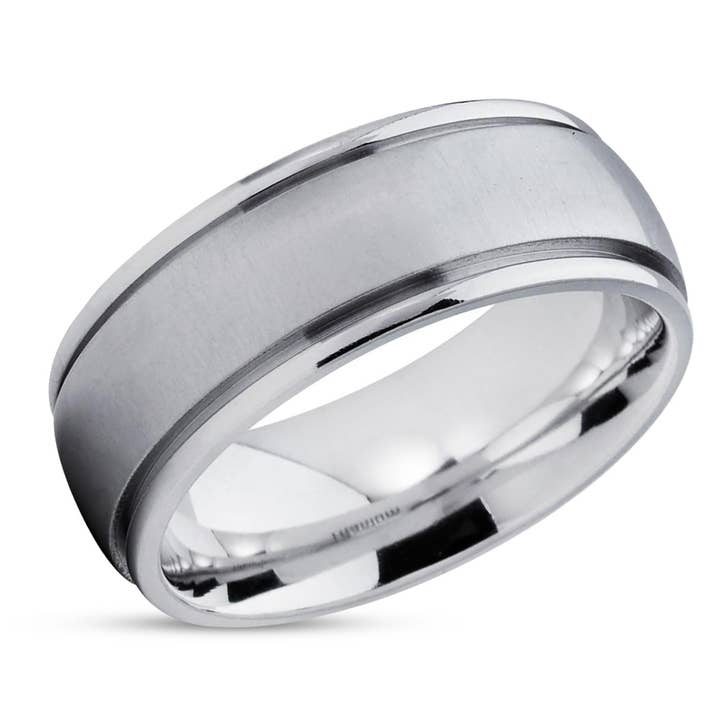 Titanium trouwring - Handgemaakt - Titanium trouwring - Herenring voor wholesale door Lucky Love Rings