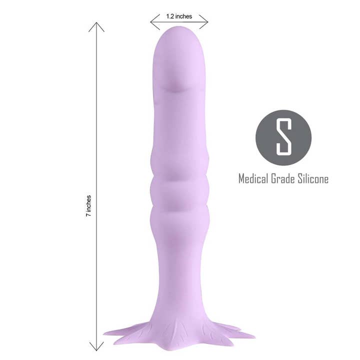 Maia Toys - Wholesale Sex Toy - Dazey Cannabis Leaf Dong Purple 420 Series