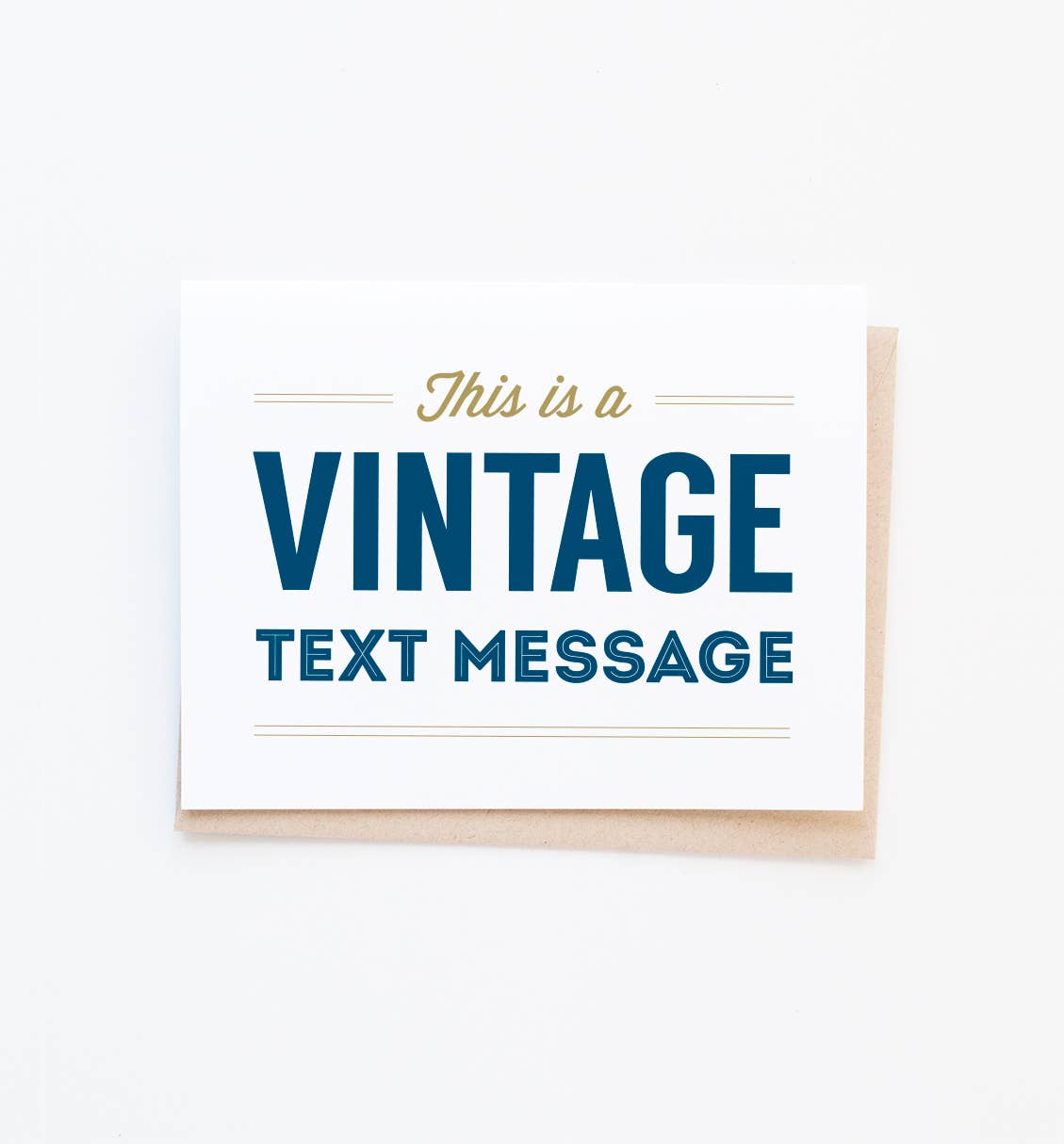 Graphic Anthology Greeting Cards - Wholesale Everyday Greeting Card - Vintage Text Message card | everyday greeting card