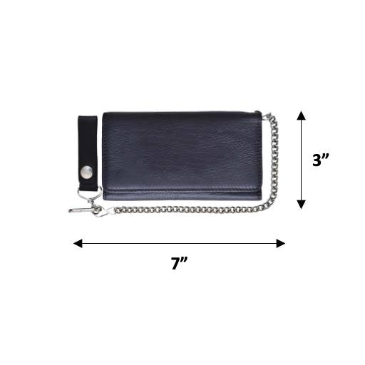 BLK 9086.00 - Biker Chain Wallet for wholesale on Faire1