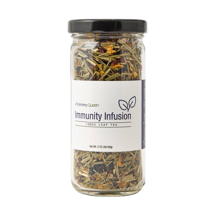Immunity Infusion Loose Leaf Tea-2oz for wholesale by Elderberry Queen
