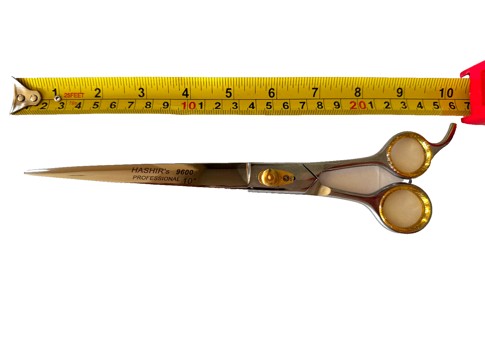 HASHIR PRODUCTS – Großhandel Haustierpflegezubehör – Hund – 10" Professionelle GERMANISCHE EDELSTAHL HUNDE HAUSTIER GERADE Scheren1