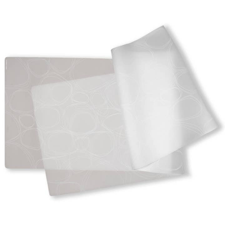 Table-Runner: Pebbles - Black for wholesale by modern-twist