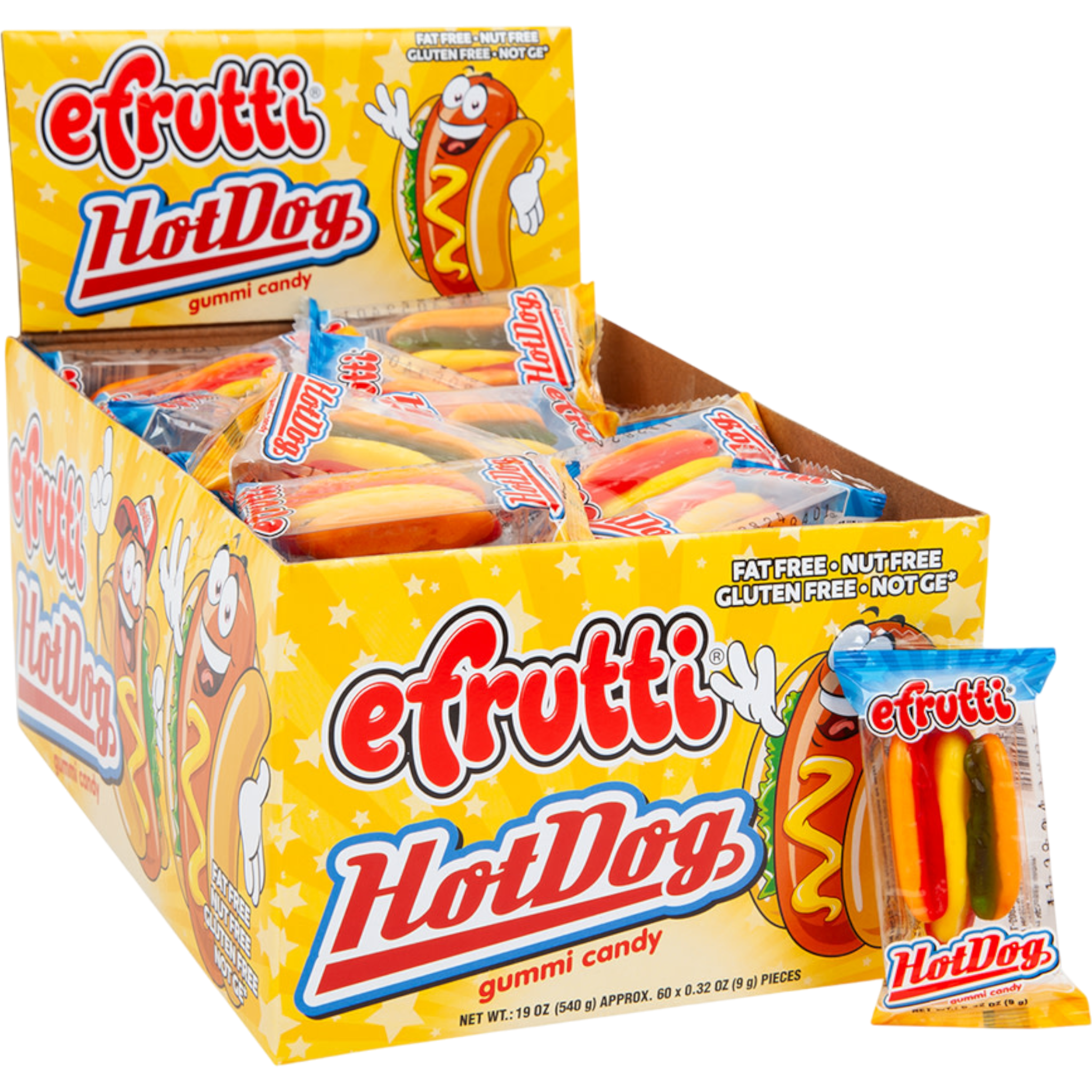 Cow Crack Wholesale - Wholesale Gummy - efrutti Mini Hot Dog 0
