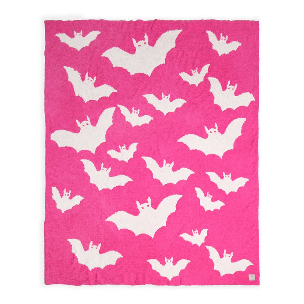 Sensibling Corp. - Wholesale Throw blanket - Halloween Bat Patterned Reversible Throw Blanket9