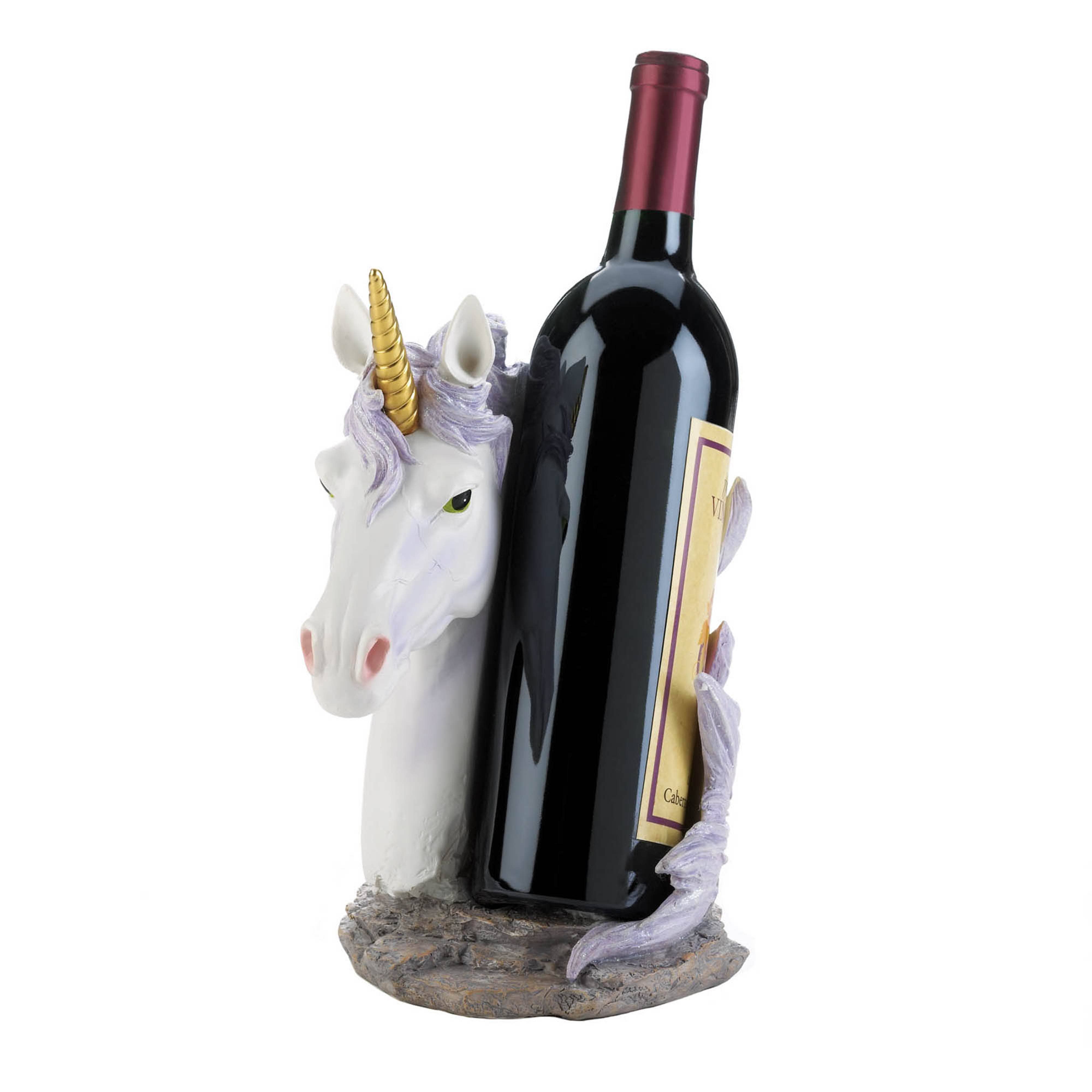 Zingz Home - Wholesale Wine Rack - Unicorn Mane Wrapped Wine Bottle Holder2