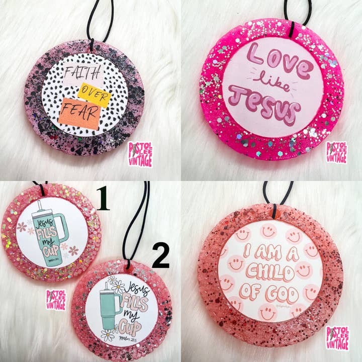 Faith Circle Freshies for wholesale by Pistol Lee Vintage