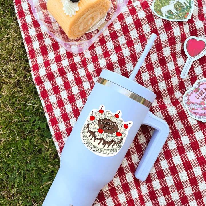 Art By Elowyn - Wholesale Sticker - Zodiac Cake Stickers - Individual Stickers 23