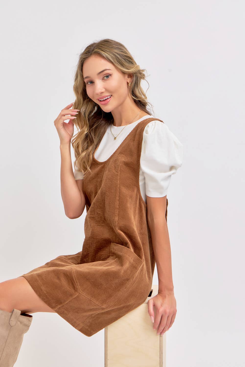 Sweet Lovely by Jen - Venta al por mayor Vestido - Mujer - VESTIDO CASUAL DE PANA EN GENERAL42