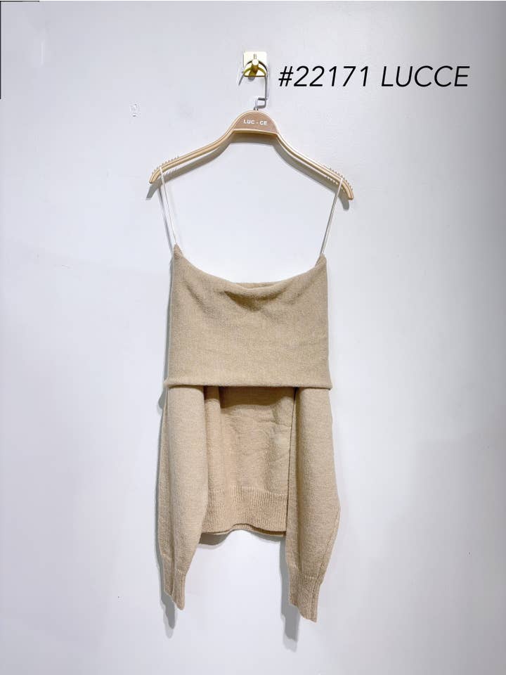 LUCCE - Venta al por mayor Jersey de punto - Mujer - Hombro levantado - 22171