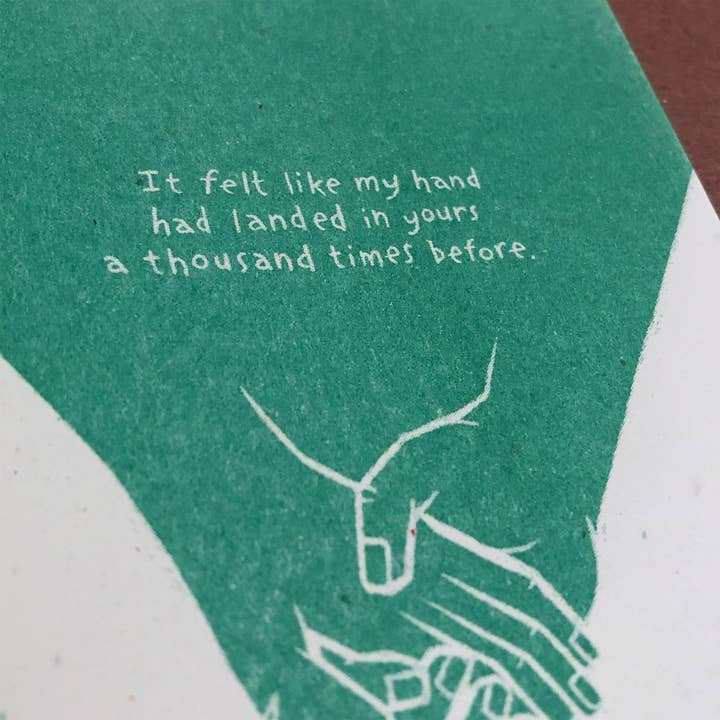 Hand holding cards for wholesale by Anxious Microbe