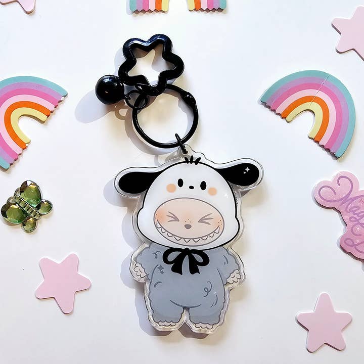 POCHACO KEYCHAIN for wholesale by Jennyray illustrations