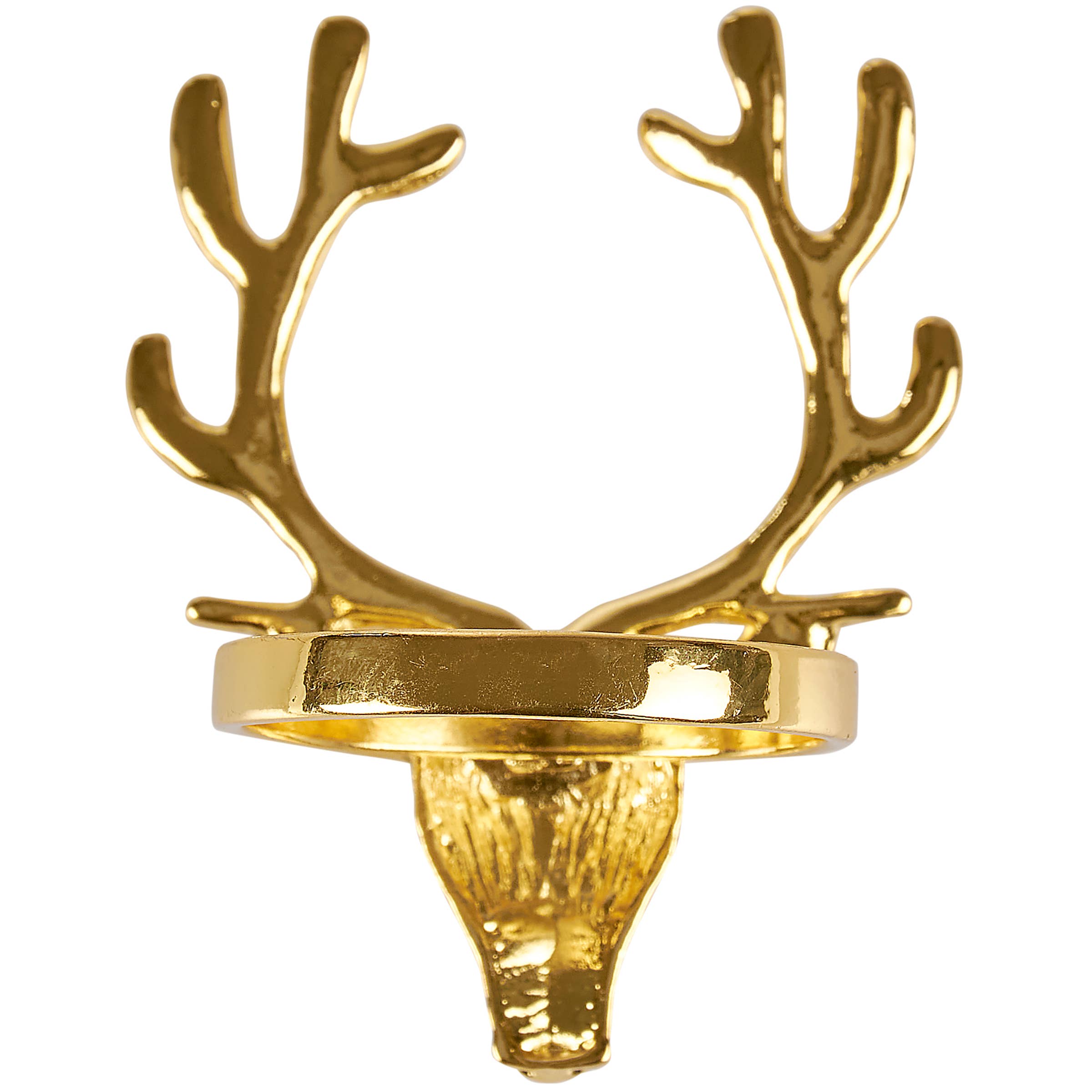 Primitives by Kathy - Wholesale Napkin Ring - Golden Deer Napkin Ring1