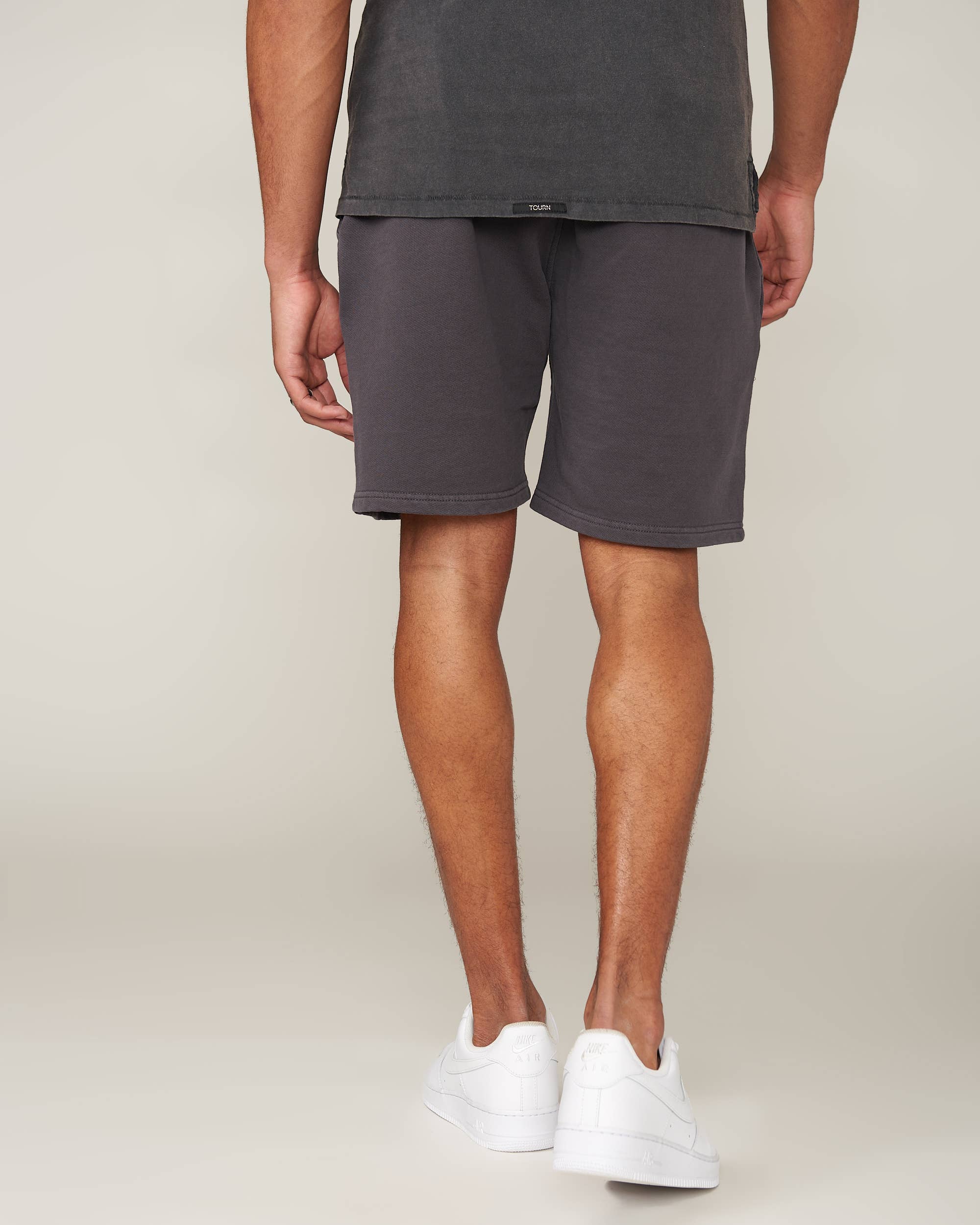 Tourn - Wholesale Shorts - Men's - Dylan French Terry Dark Stone Short2