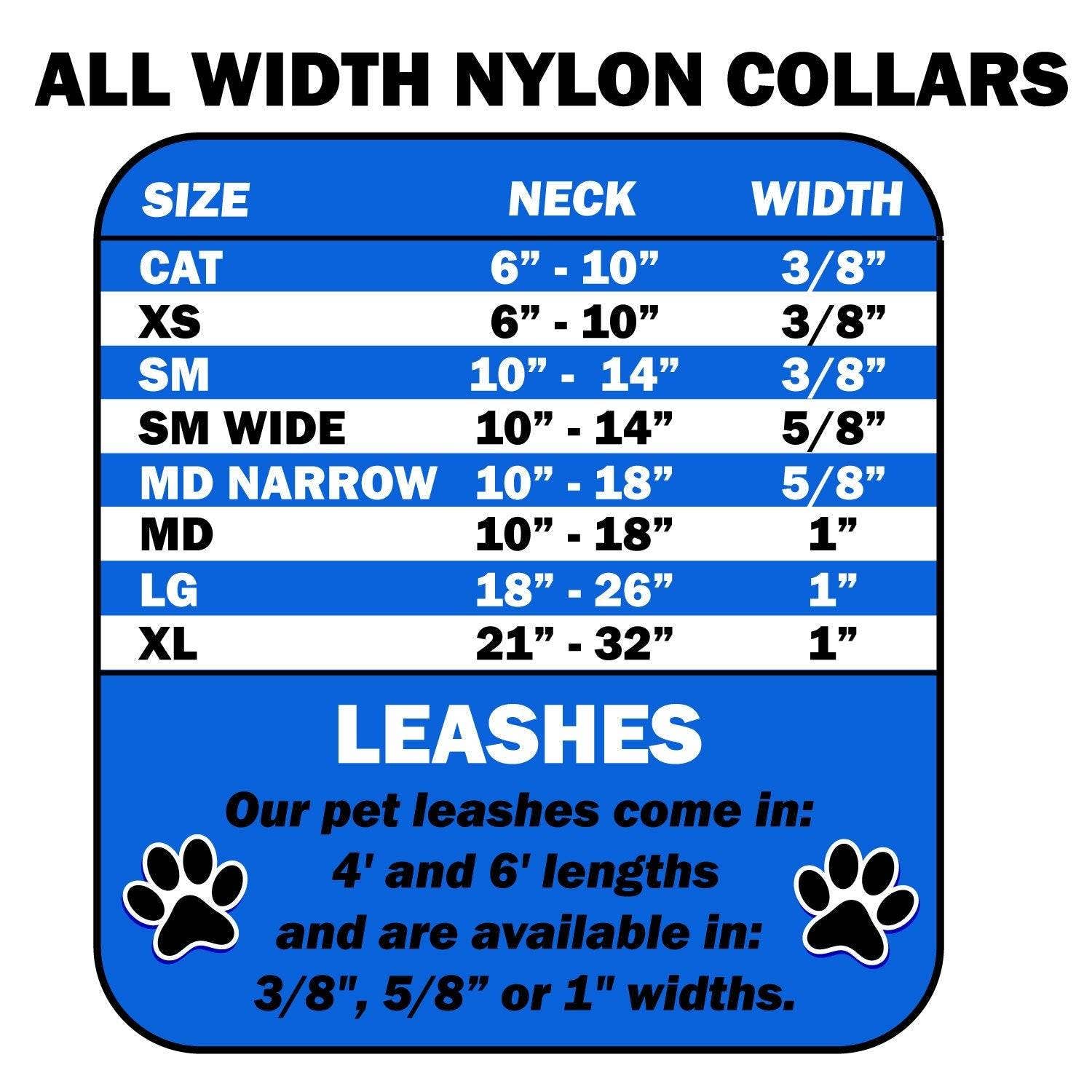 American Leashworks - Wholesale Pet Collar - Cat/Dog - Pet Dog & Cat Nylon Collar or Leash, "Little Cowgirl"3