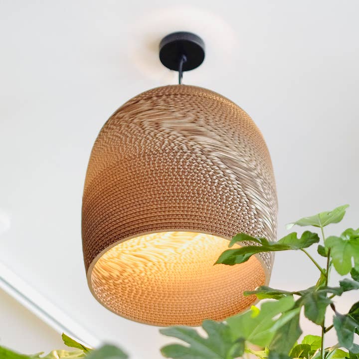 Luminaires suspendus artisanaux GRAYPANTS Scraplights Bell pour la vente par VANMOKUM