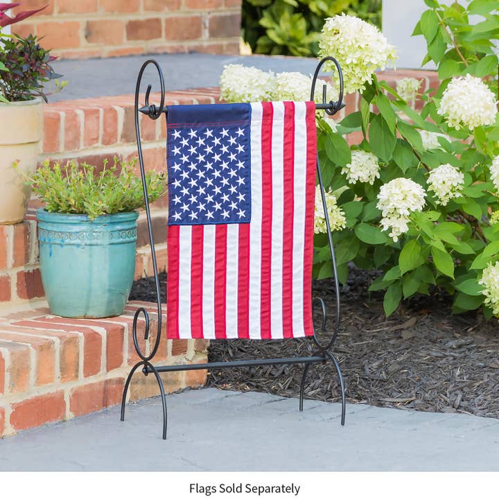 Evergreen Enterprises - Wholesale Flagpole - Scroll Garden Flag Stand3