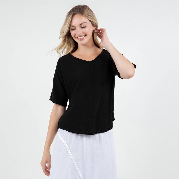 Cottonways – wholesale Blouse – Women’s – Mary Top 100% Cotton Gauze35