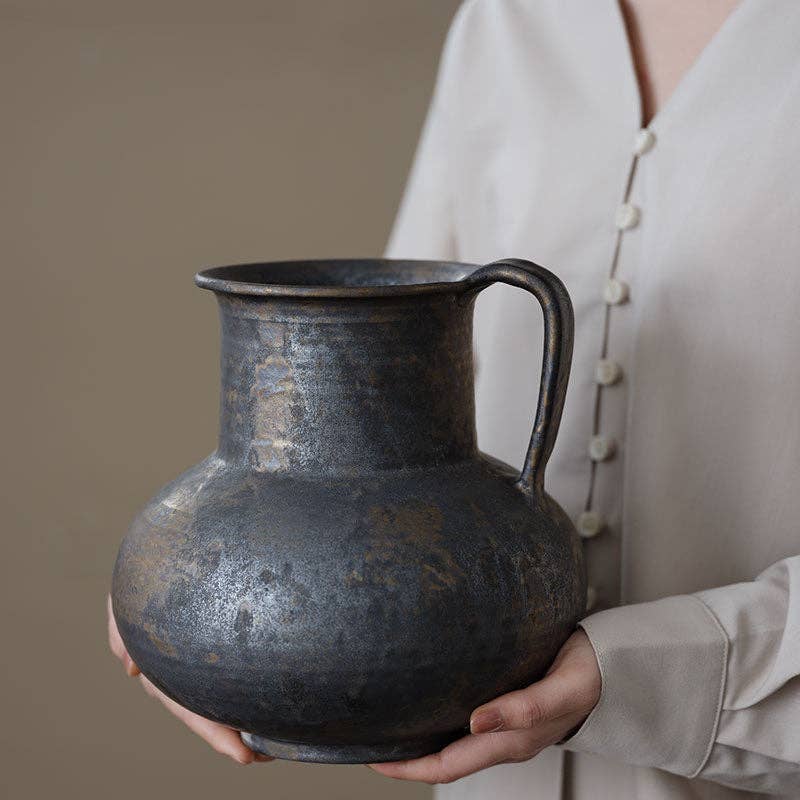 Gohobi （We cover U.S. import duties） - Wholesale Vase - Gohobi Japanese-style wabi sabi handmade large vase 0045