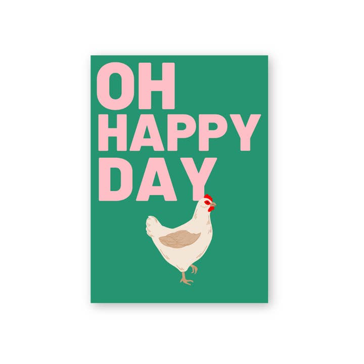 HERR&FRAUHEMPEL - Vendita all'ingrosso Cartoline - Cartolina - OH HAPPY DAY2
