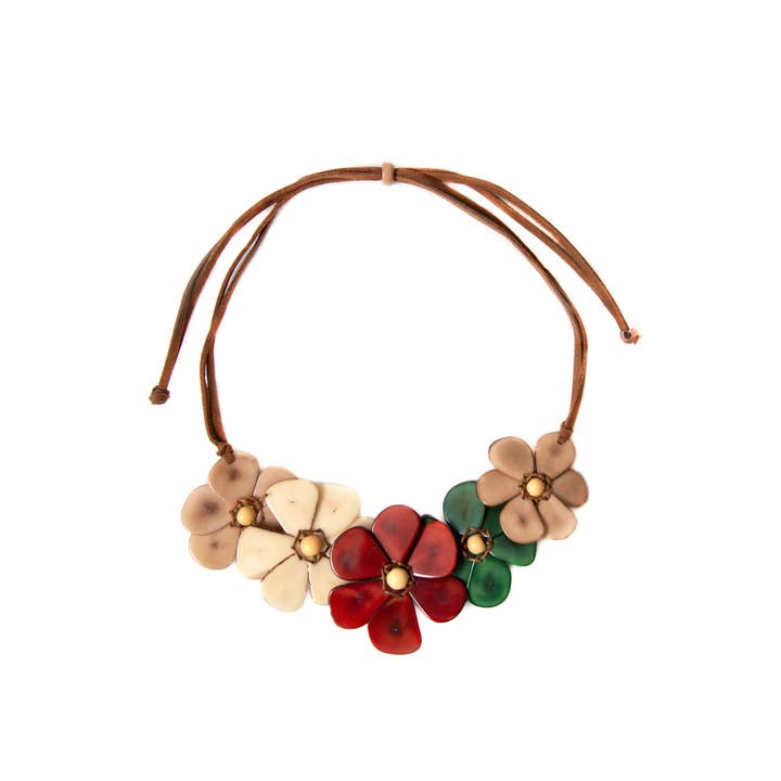 Organic Tagua Jewelry - Wholesale Choker/Collar - Rosalia Necklace