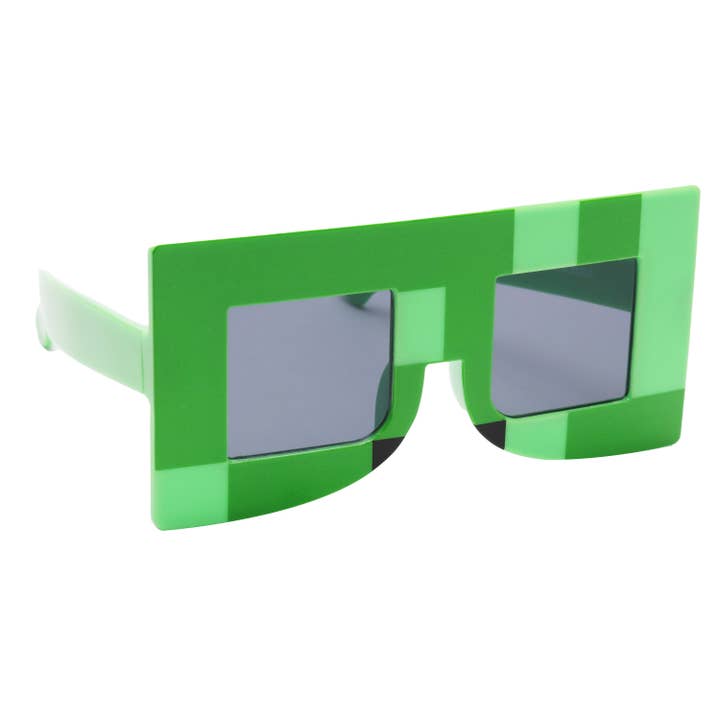 H2W dba Sun-Staches - Wholesale Sunglasses - Kids - Officially Licensed Lil' Characters Minecraft Creeper