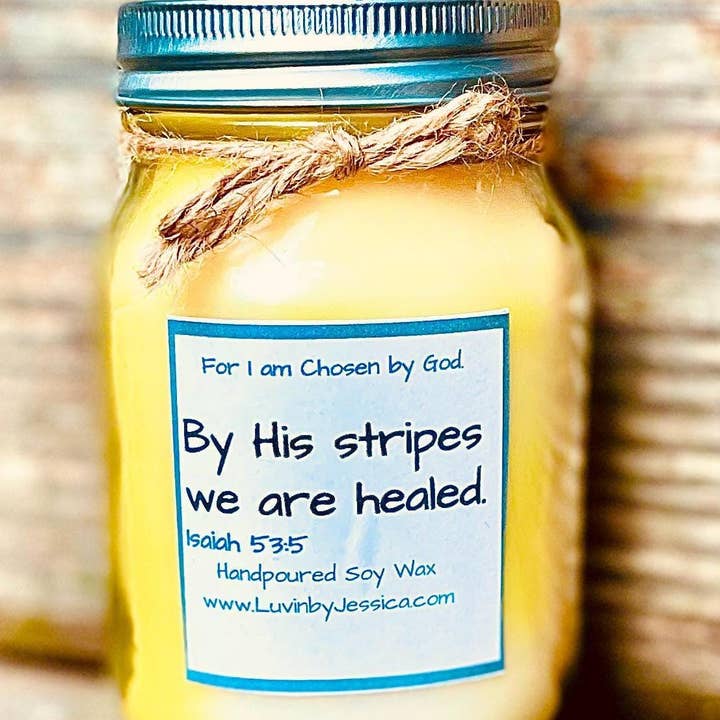 Bougie d'Écriture Chrétienne - Cadeau pour Elle & Maman #23 pour la vente par LuvinbyJessica.etsy.com