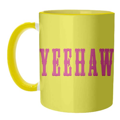 Mugs 'YEEHAW' by Dominique Benedict for wholesale by ART WOW