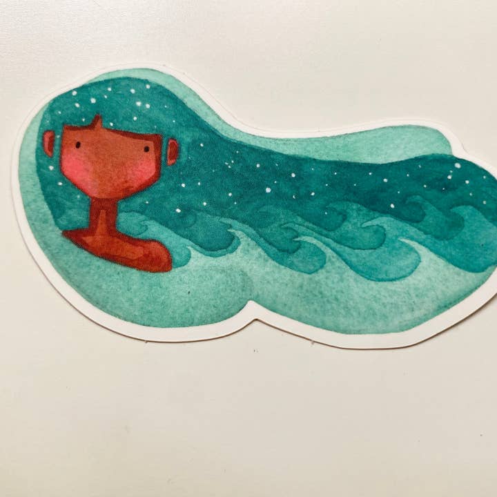 Cheveux ondulés pour la vente par Newspaper Balloon